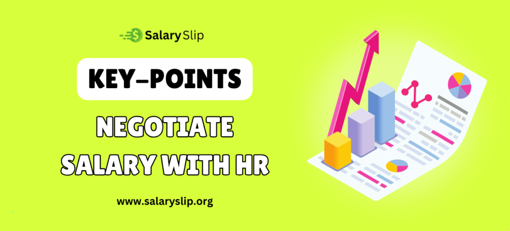 key points negotiate salary with HR