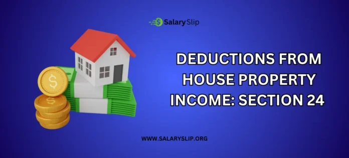 Deductions From House Property Income-Section 24