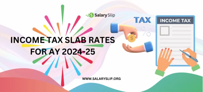 Income Tax Slab Rates for AY 2024-25