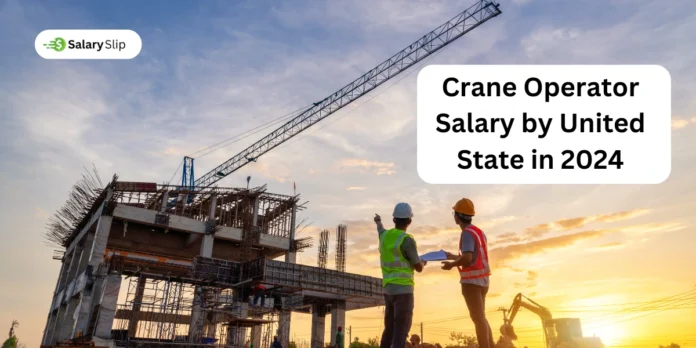 Average Crane Operator Salary by United State in 2024