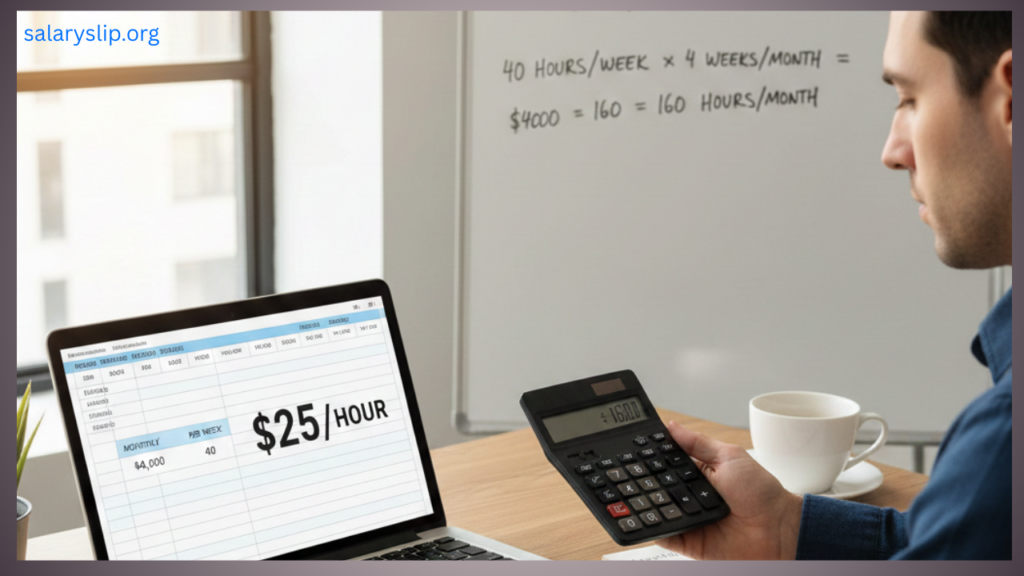 How to Calculate Hourly Rate From Salary Per Month