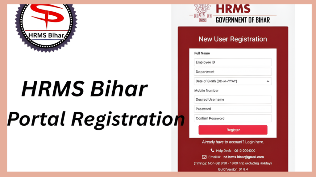 How to Register on HRMS Bihar Portal